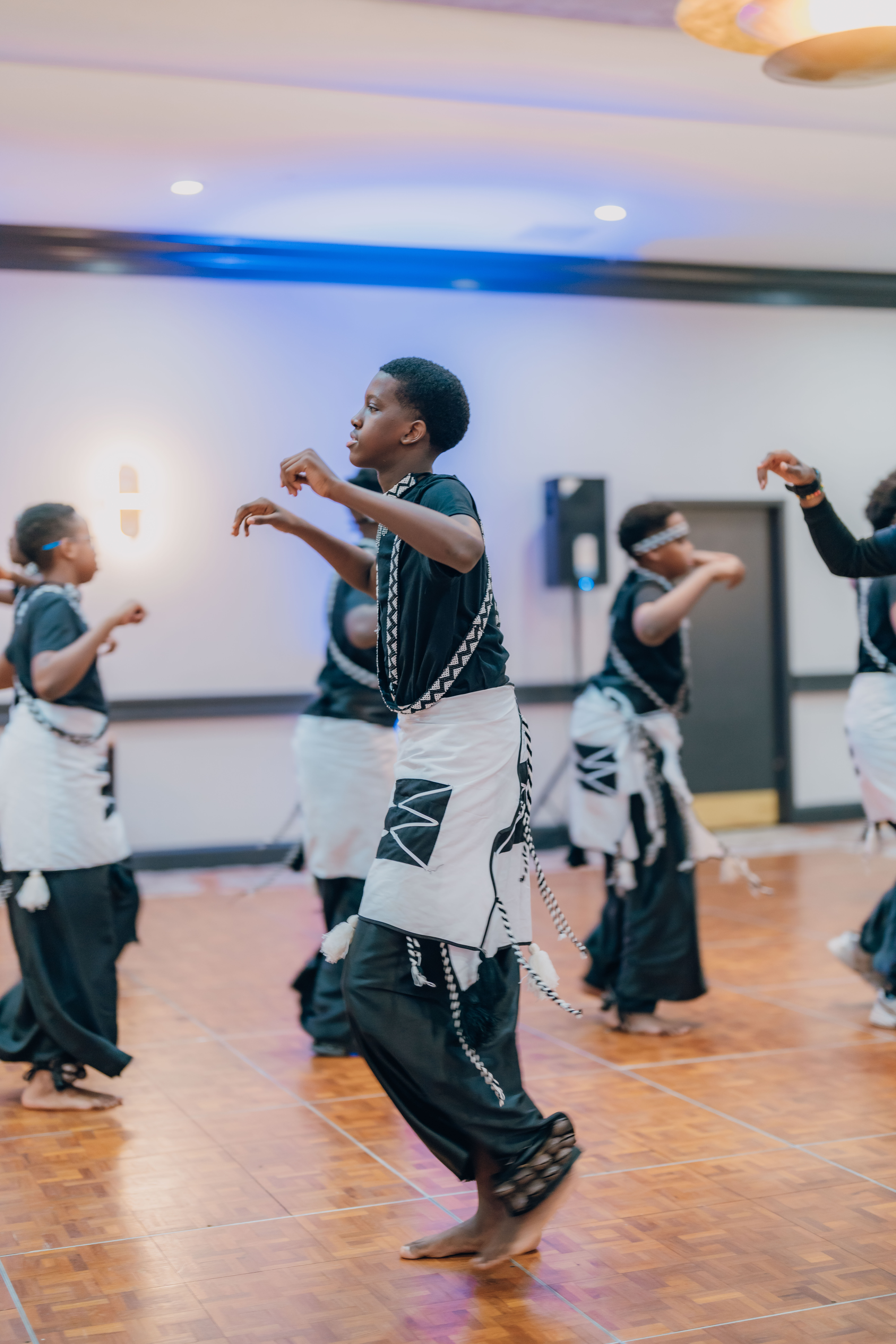 Youth performing