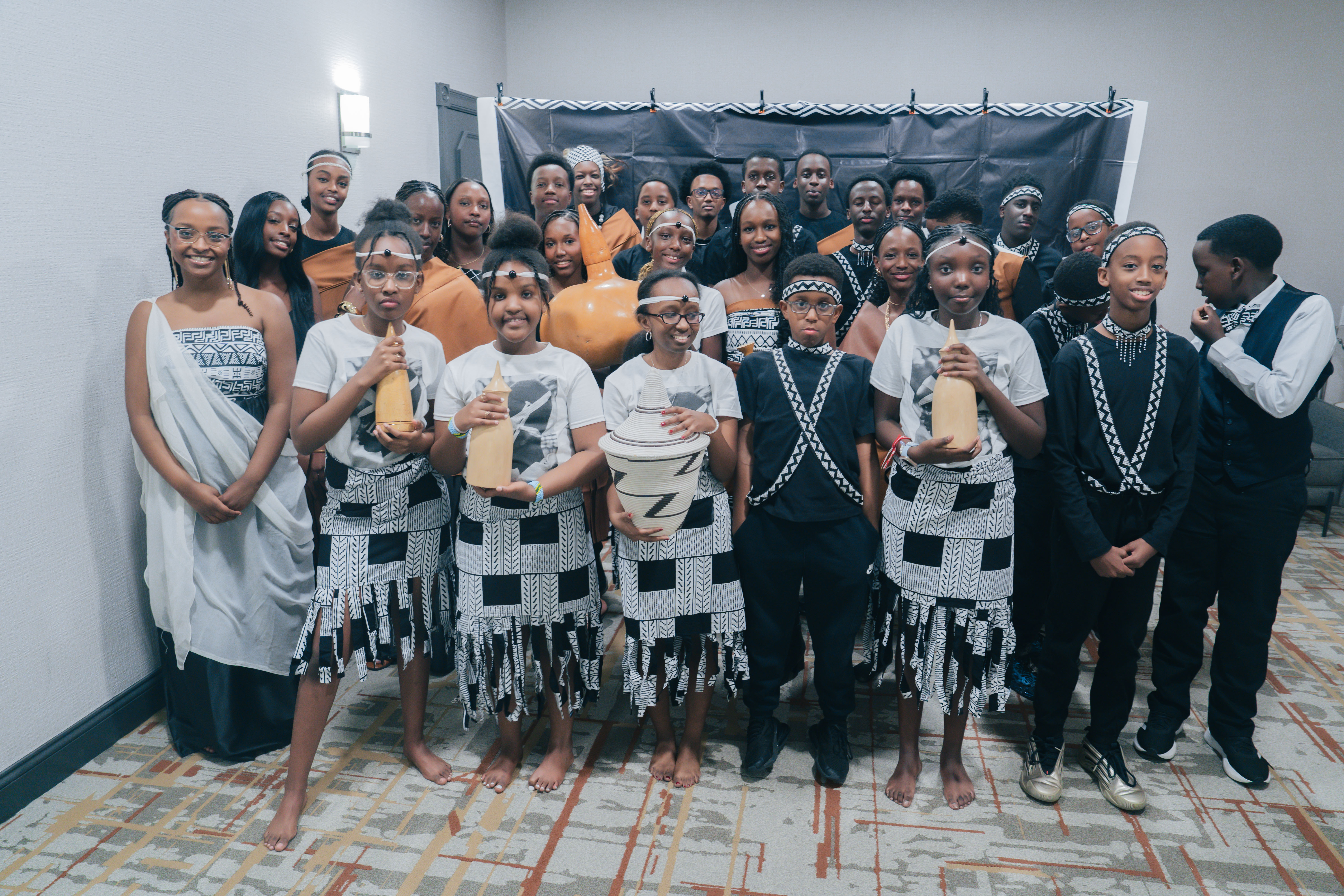 Youth rehearsal and cultural dance practice