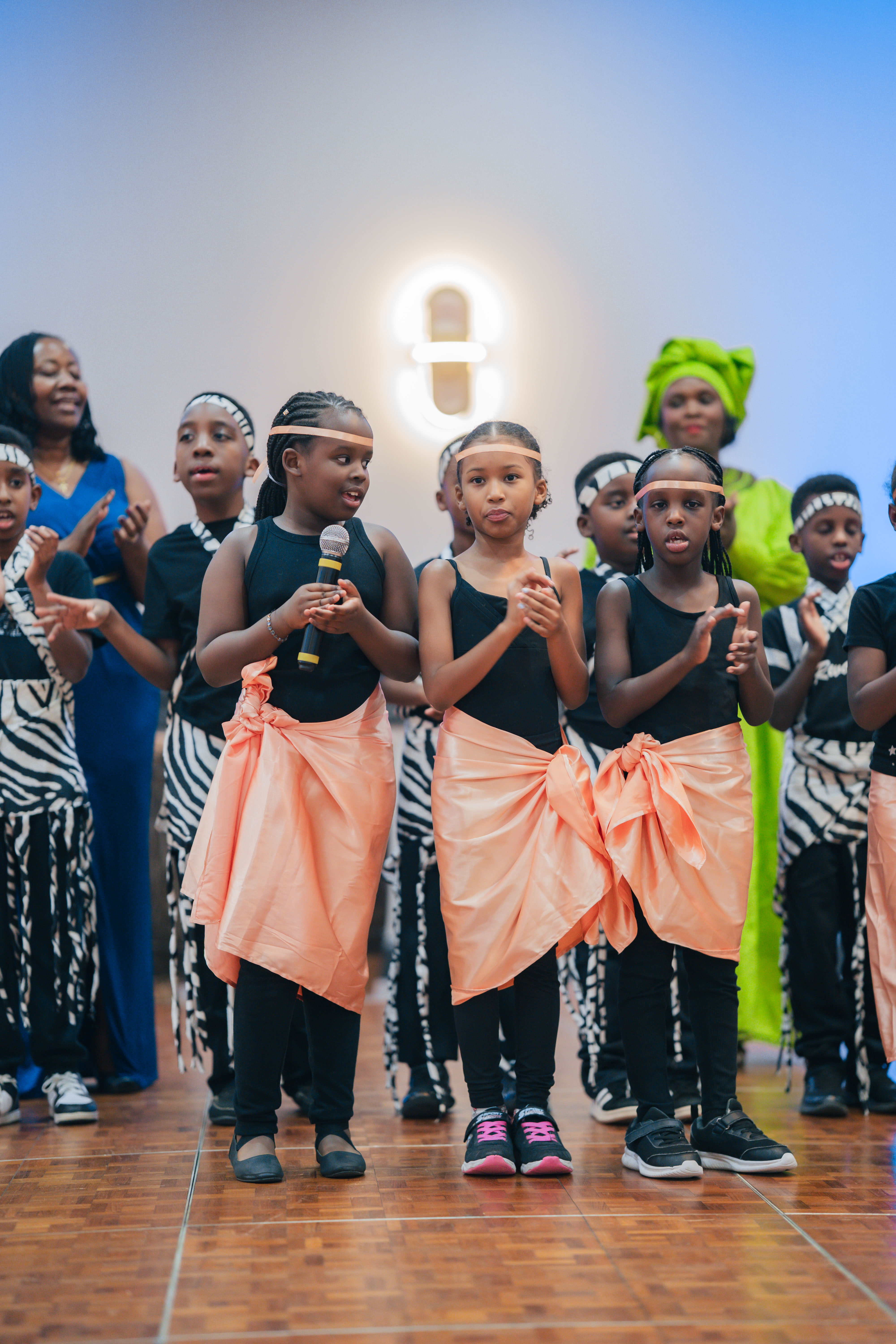Youth rehearsal and cultural dance practice