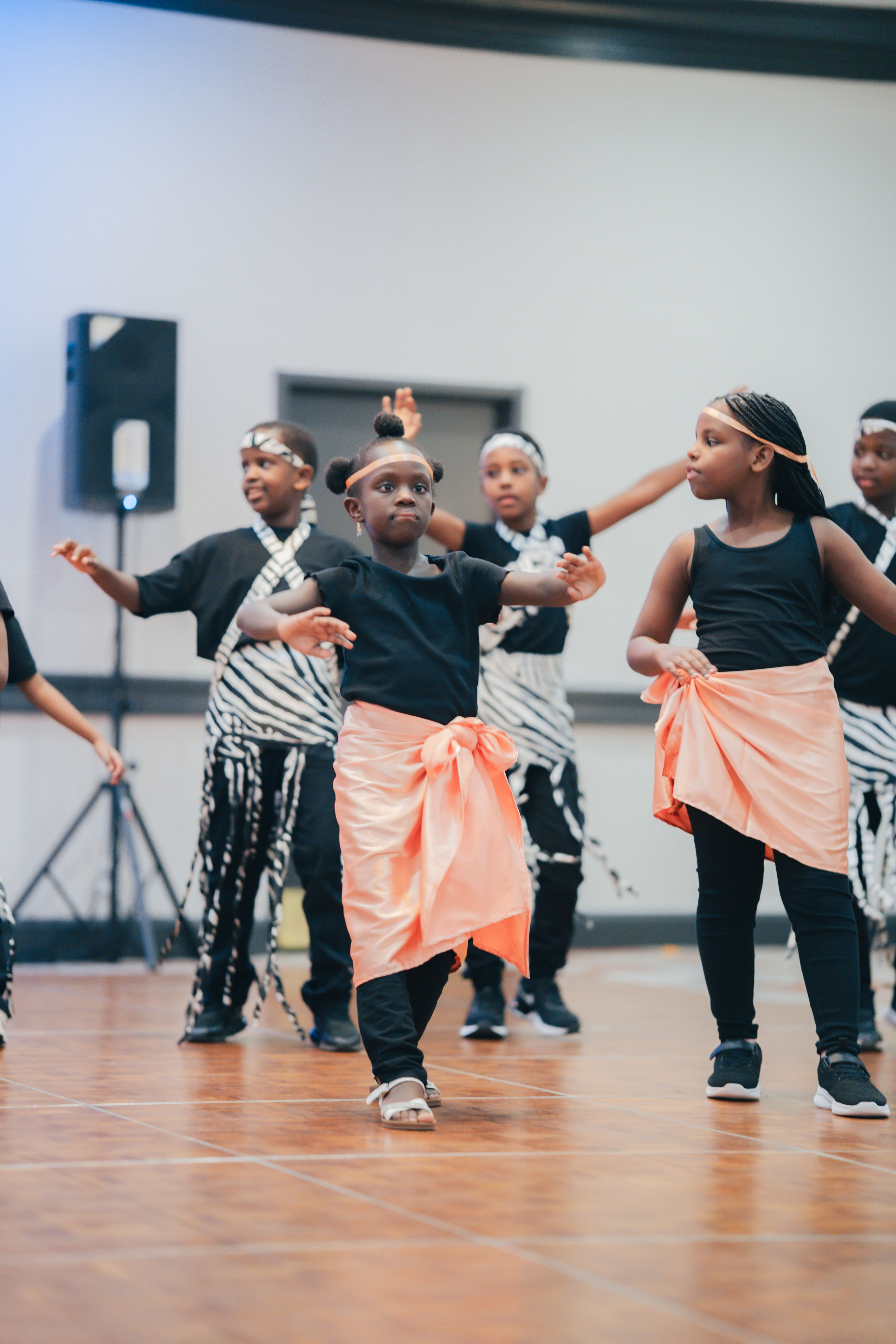 Youth rehearsal and cultural dance practice