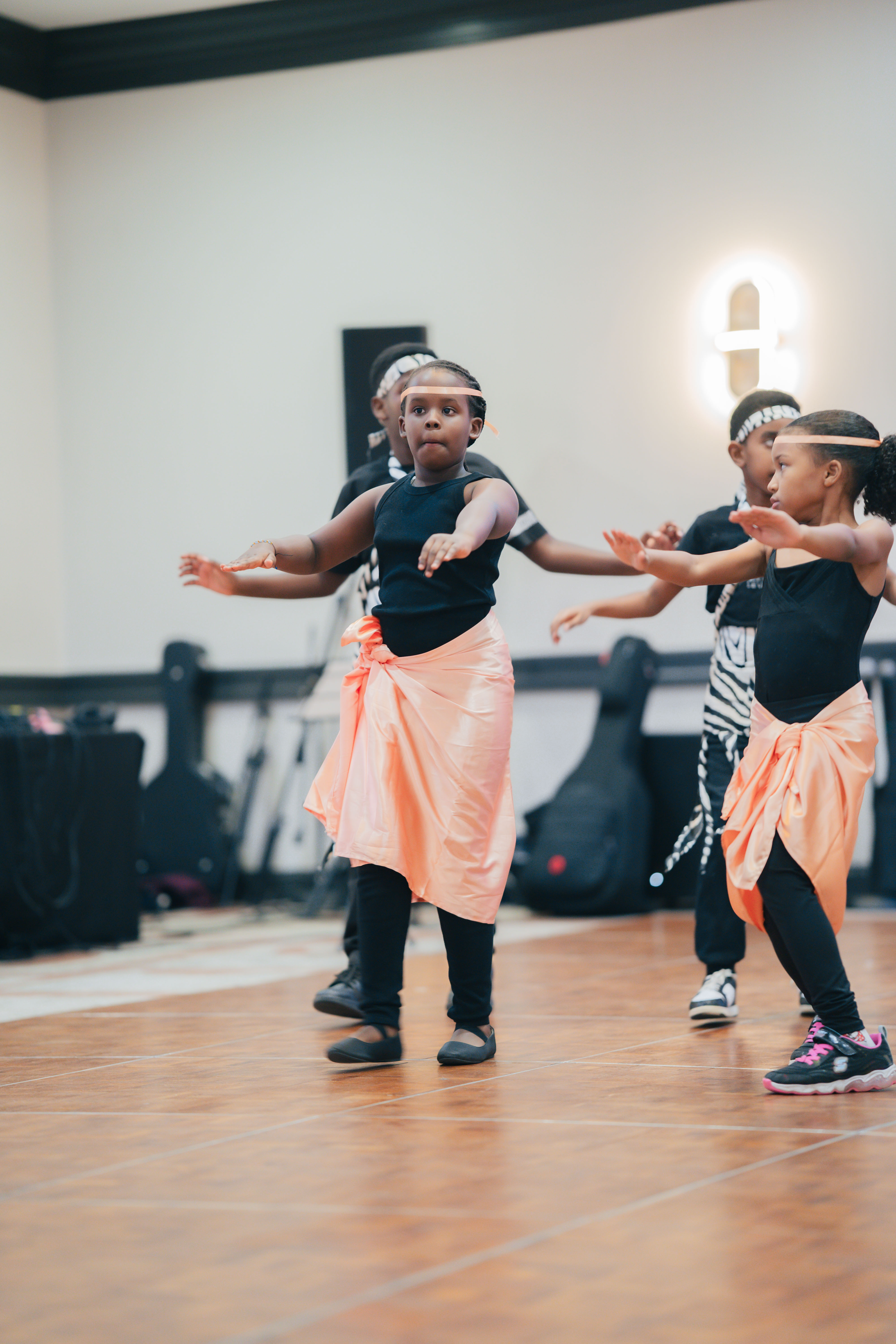 Youth rehearsal and cultural dance practice