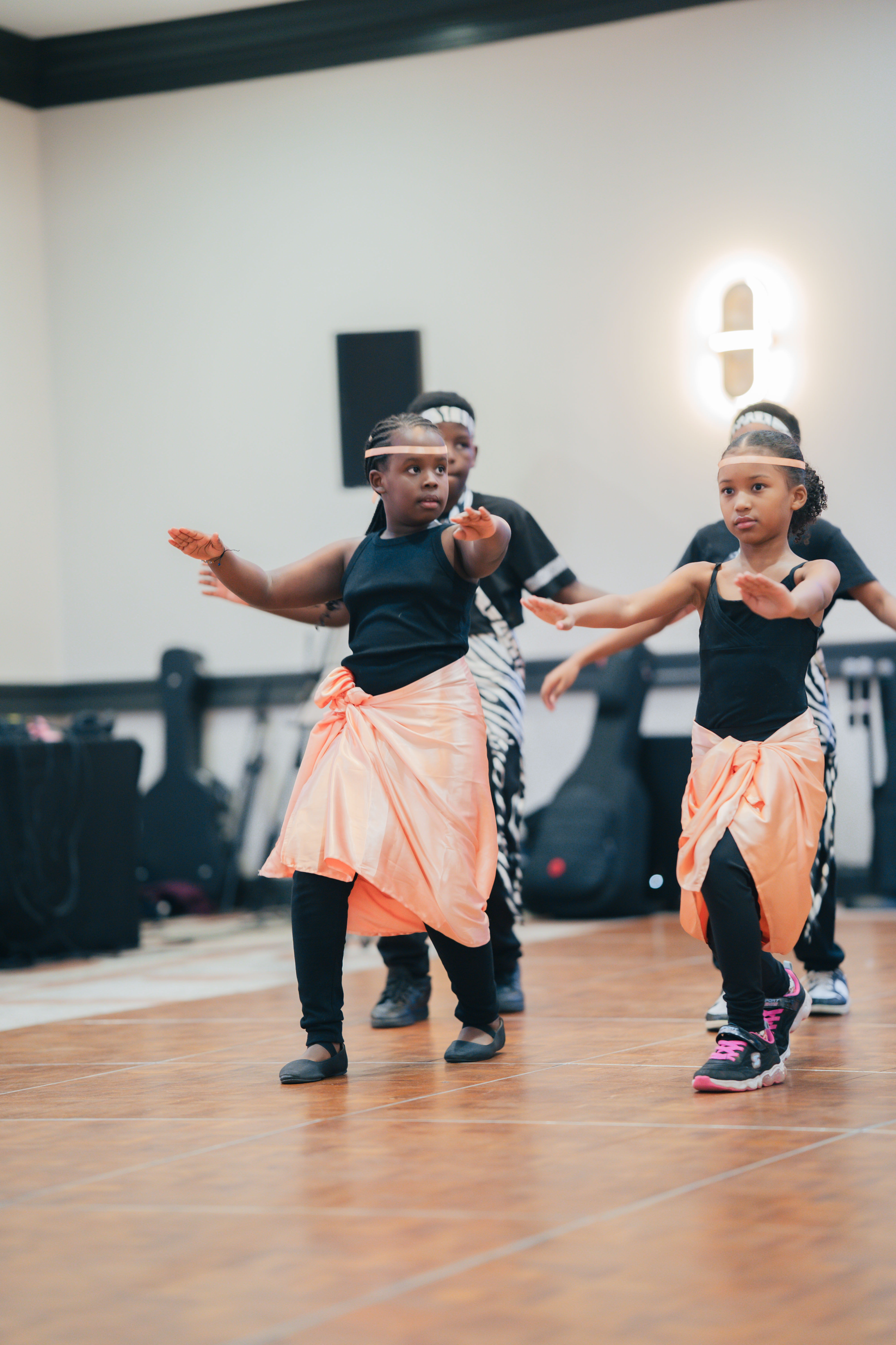 Youth rehearsal and cultural dance practice