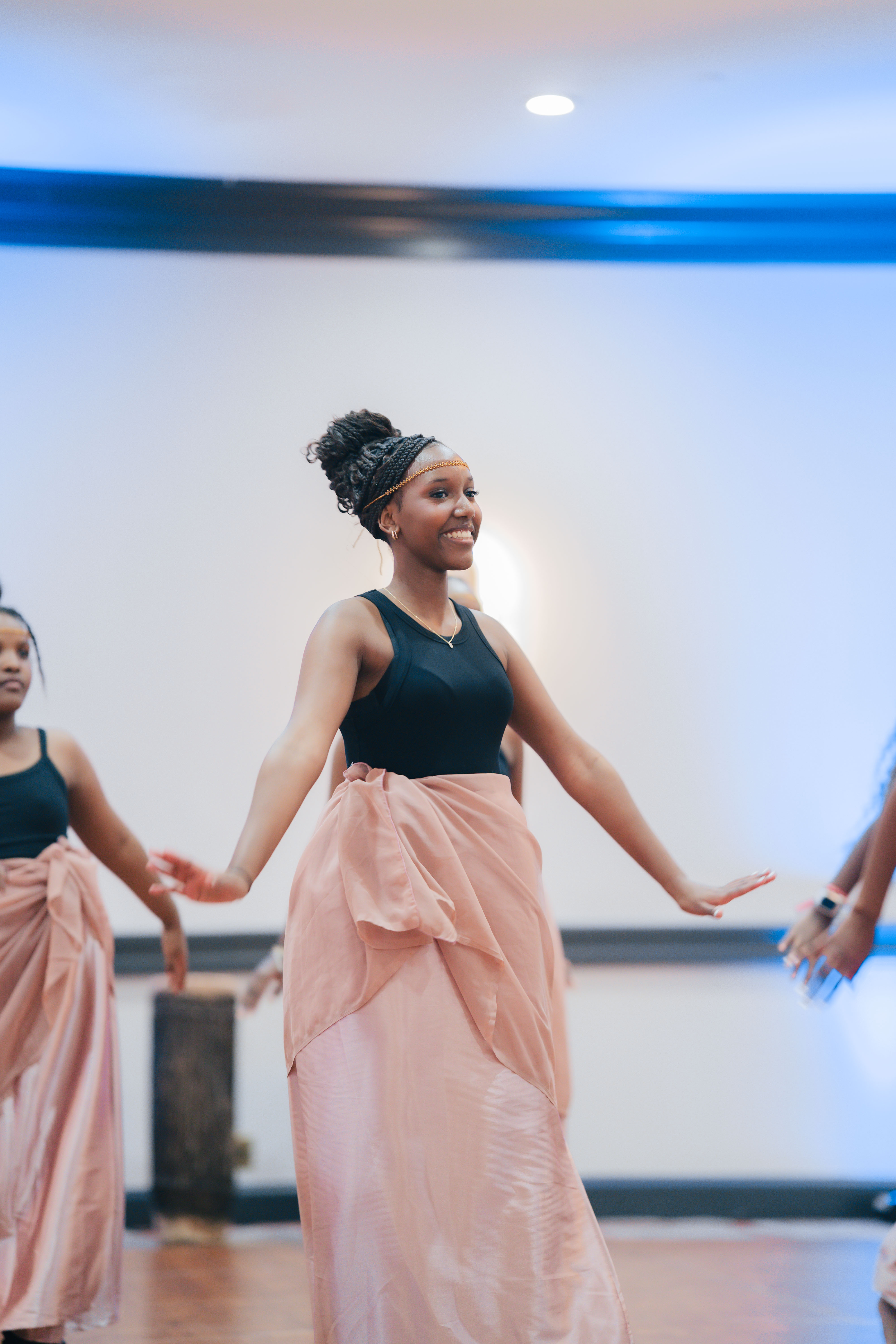 Youth rehearsal and cultural dance practice