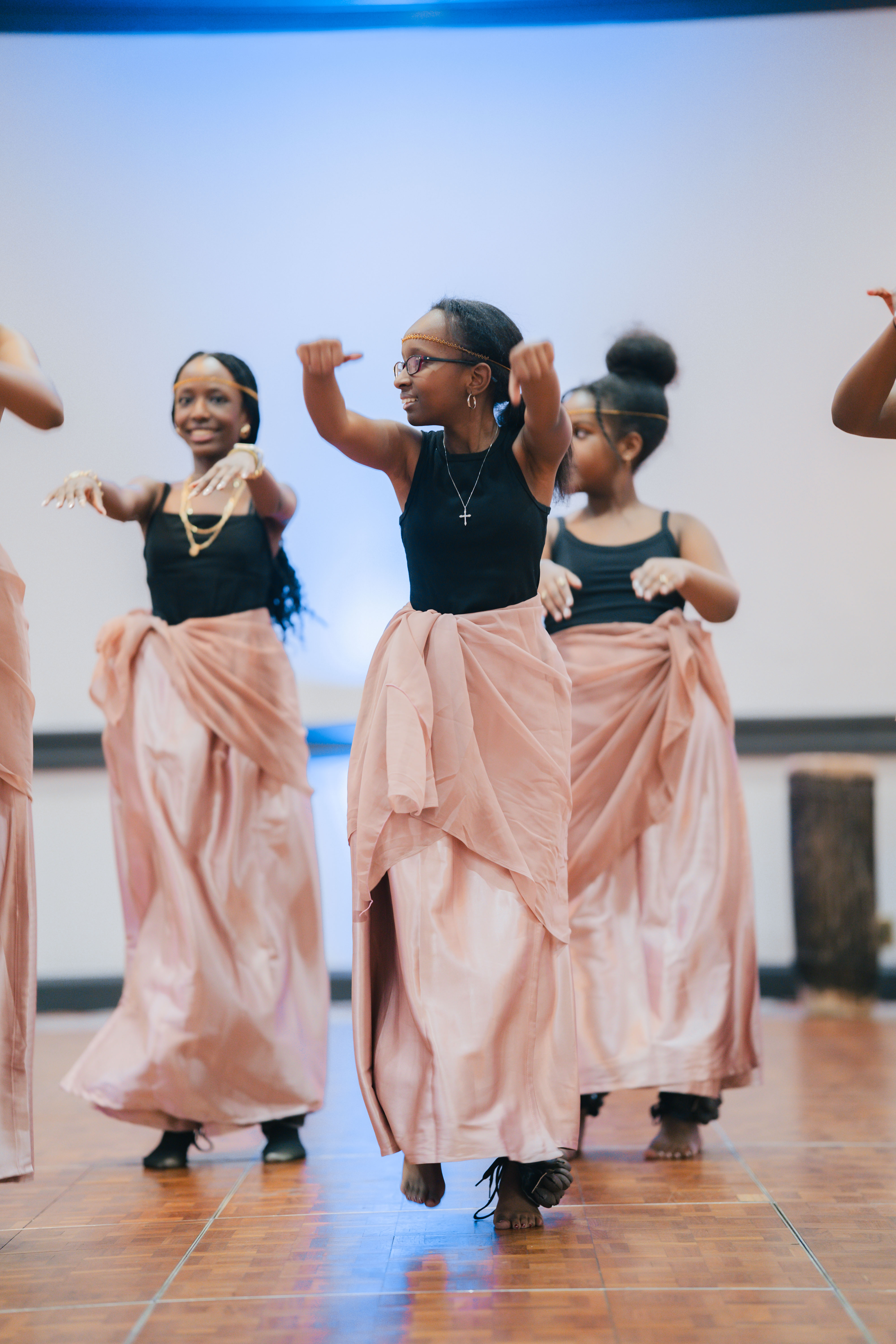 Youth rehearsal and cultural dance practice