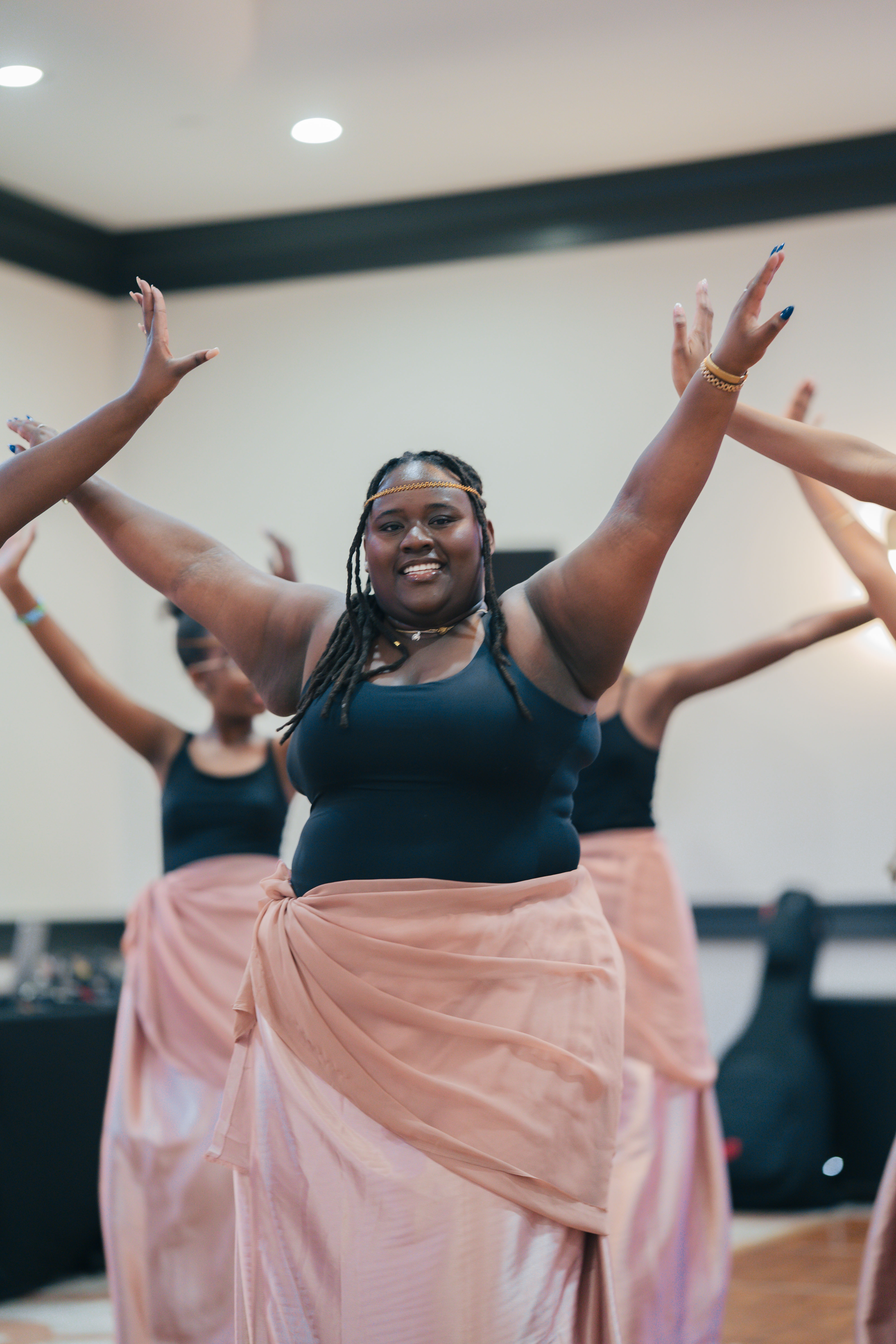 Youth rehearsal and cultural dance practice